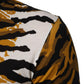 Dolce & Gabbana Multicolor Leopard Palm Leaf Men Crew Neck T-shirt Mens T-Shirt