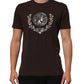 Dolce & Gabbana Brown Coin Laurel Print Men Crew Neck T-shirt Mens T-Shirt