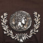 Dolce & Gabbana Brown Coin Laurel Print Men Crew Neck T-shirt Mens T-Shirt