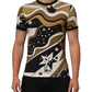 Dolce & Gabbana Multicolor Millennials Star CrewNeck T-shirt Mens T-Shirt