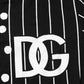 Dolce & Gabbana Black Cotton Polka Dots Round Neck T-shirt Mens T-Shirt