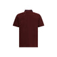 Alexander McQueen Bordeaux Cotton Polo Shirt