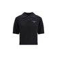 Givenchy Black Wool Polo Shirt