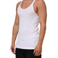 Dolce & Gabbana White Sleeveless Round Neck Tank Top T-shirt Mens T-Shirt
