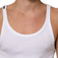 Dolce & Gabbana White Sleeveless Round Neck Tank Top T-shirt Mens T-Shirt