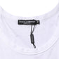 Dolce & Gabbana White Sleeveless Round Neck Tank T-shirt Mens T-Shirt