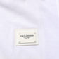 Dolce & Gabbana White Collared Short Sleeves Polo Men T-shirt Mens T-Shirt
