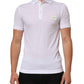 Dolce & Gabbana White Collared Short Sleeves Polo T-shirt Mens T-Shirt