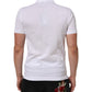 Dolce & Gabbana White Collared Short Sleeves Polo T-shirt Mens T-Shirt