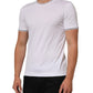 Dolce & Gabbana White Short Sleeves Round Neck Men Underwear T-shirt Mens T-Shirt