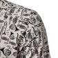 Dolce & Gabbana White Musical Print Collared Polo T-shirt Mens T-Shirt