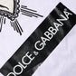 Dolce & Gabbana White Sacred Heart Short Sleeve Men T-shirt Mens T-Shirt