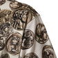 Dolce & Gabbana White Coin Print Cotton Crew Neck Men T-shirt Mens T-Shirt