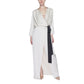 Sandro Ferrone Beige Polyester Long Dress