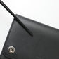 Dolce & Gabbana Black Leather Logo Embossed Mini Bifold Wallet Borse Bag Mens Wallet