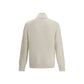 Brunello Cucinelli White Cashmere Cardigan