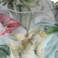 Dolce & Gabbana Blue Floral Print Tiered Long Maxi Dress