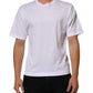 Dolce & Gabbana White Angel Print Cotton Men Crew Neck T-shirt Mens T-Shirt