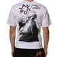 Dolce & Gabbana White Angel Print Cotton Men Crew Neck T-shirt Mens T-Shirt