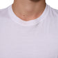 Dolce & Gabbana White Angel Print Cotton Men Crew Neck T-shirt Mens T-Shirt