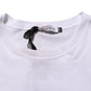 Dolce & Gabbana White Angel Print Cotton Men Crew Neck T-shirt Mens T-Shirt