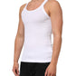 Dolce & Gabbana White Sleeveless Round Neck Tank Top T-shirt Mens T-Shirt