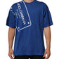 Dolce & Gabbana Blue Logo Print Cotton Crew Neck Men T-shirt Mens T-Shirt