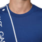 Dolce & Gabbana Blue Logo Print Cotton Crew Neck Men T-shirt Mens T-Shirt