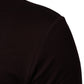 Dolce & Gabbana Brown Logo Plaque Cotton Crew Neck T-shirt Mens T-Shirt