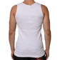 Dolce & Gabbana White Cotton Chain Necklace Tank Top T-shirt Mens T-Shirt