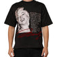 Dolce & Gabbana Black Marilyn Monroe Cotton Crew Neck T-shirt Mens T-Shirt