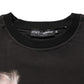 Dolce & Gabbana Black Marilyn Monroe Cotton Crew Neck T-shirt Mens T-Shirt