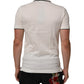 Dolce & Gabbana White Logo Embroidery Cotton Polo T-shirt Mens T-Shirt