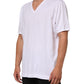 Dolce & Gabbana White Cotton V-Neck Short Sleeves T-shirt Mens T-Shirt