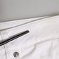 Dolce & Gabbana White Cotton Tattered BOYFRIEND Denim Jeans