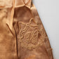 Dolce & Gabbana Brown Floral Lace Silk Satin Tank Lingerie Underwear