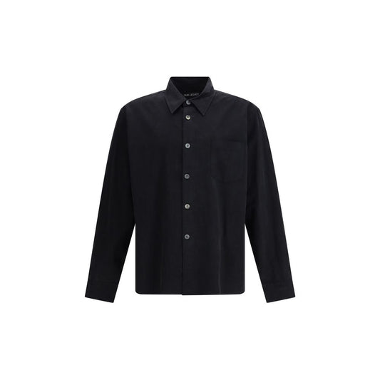 Our Legacy Black Cotton Dress Shirt