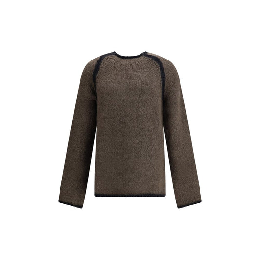 Our Legacy Brown Mohair Sweatshirt Mens Sweater