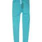 Dolce & Gabbana Light Blue Nylon Logo Lace Leggings Pants Underwear