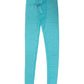 Dolce & Gabbana Light Blue Nylon Logo Lace Leggings Pants Underwear