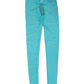 Dolce & Gabbana Light Blue Nylon Logo Lace Leggings Pants Underwear
