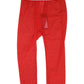 Dolce & Gabbana Red Logo Lace Tight Midi Trousers Underwear