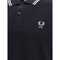 Comme Des Garçons Black Cotton Polo Shirt