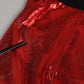 Dolce & Gabbana Red Polyester High Waist Girdle Women Underwear