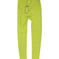 Dolce & Gabbana Neon Green Nylon Logo Lace Leggings Pants Underwear