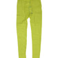 Dolce & Gabbana Neon Green Nylon Logo Lace Leggings Pants Underwear