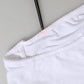 Dolce & Gabbana White Cotton Stretch High Waist Panty Underwear