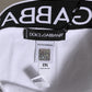 Dolce & Gabbana White Cotton Stretch High Waist Panty Underwear