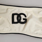 Dolce & Gabbana Beige Logo Swimsuit 2 Piece Top Bottom Swimwear