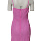 Dolce & Gabbana Pink Chemise Nylon Blend Sheer Lingerie Underwear